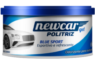 NEWCAR POLITRIZ GEL BLUE SPORT 60G