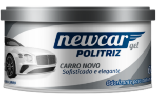 NEWCAR POLITRIZ GEL CARRO NOVO 60G