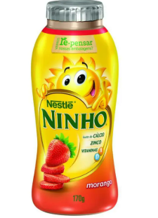 IOGURTE NINHO MORANGO 170G