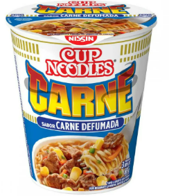 NISSIN CUP NOODLES CARNE DEFUMADA 69G