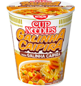 NISSIN CUP NOODLES GALINHA CAIPIRA 69G
