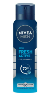 NIVEA AERO MEN FRESH ACTIVE 150ML