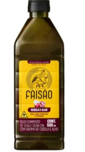 OLEO COMPOSTO FAISAO CEBOLA/ALHO 500ML