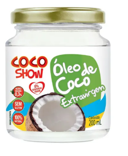 OLEO DE COCO EXTRA VIRGEM COCO SHOW 200ML