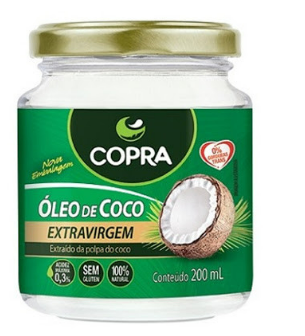 OLEO DE COCO EXTRA VIRGEM COPRA 200ML