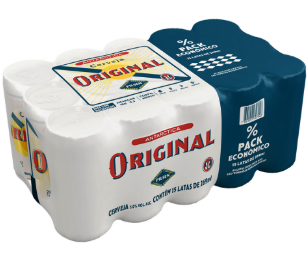 CERVEJA ORIGINAL 269ML C/15UN