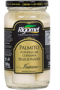 PALMITO RIGOMEL PUPUNHA INTEIRO 300G