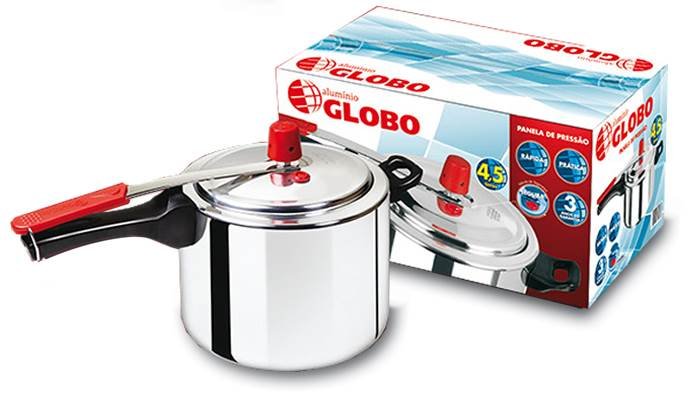 PANELA DE PRESSAO GLOBO 4.5L