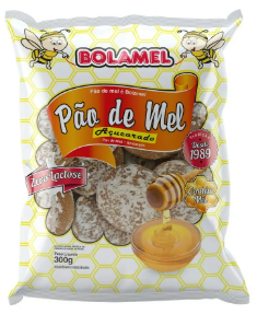 PAO DE MEL BOLAMEL ACUCARADO 300G