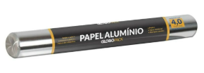 FOLHA DE ALUMINIO GLOBOPACK 30CM 4M