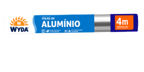 FOLHA DE ALUMINIO WYDA 30CM 4M