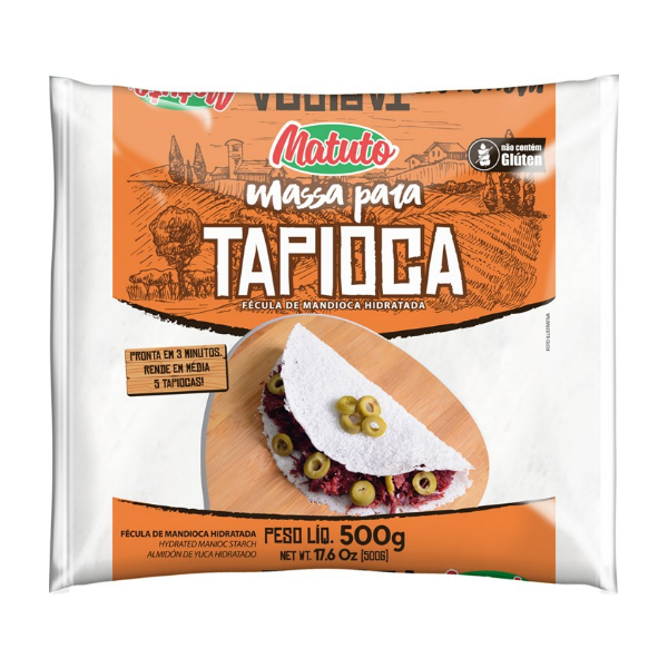 TAPIOCA PRONTA MATUTO 500G