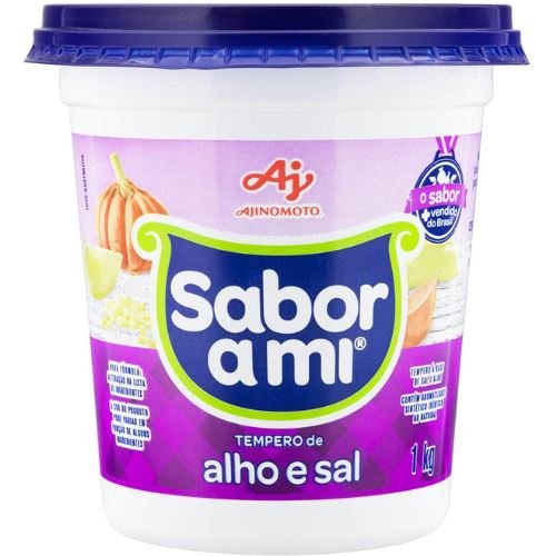 TEMP SABOR AMI ALHO E SAL 1KG