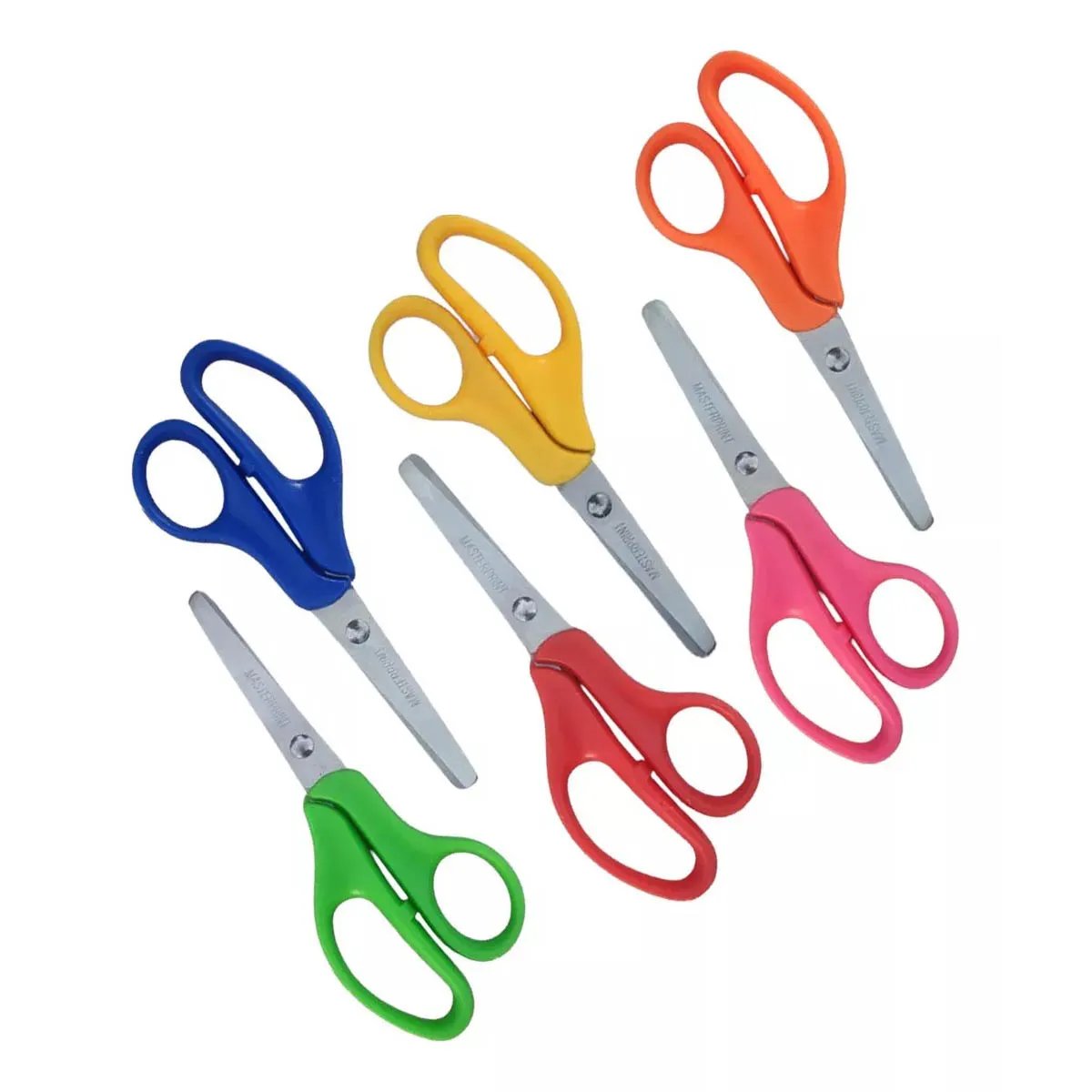 TESOURA ESCOLAR KIT COLORIDA 13CM