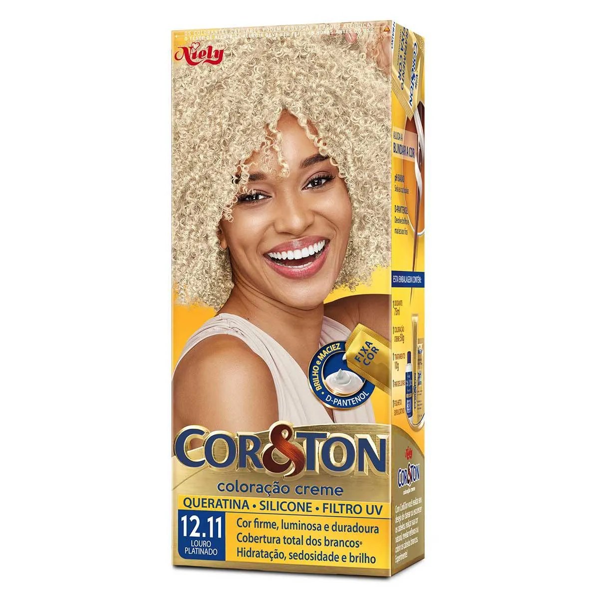 TINT COR&TON 12.11 LOURO PLATINO CINZA INTENSO