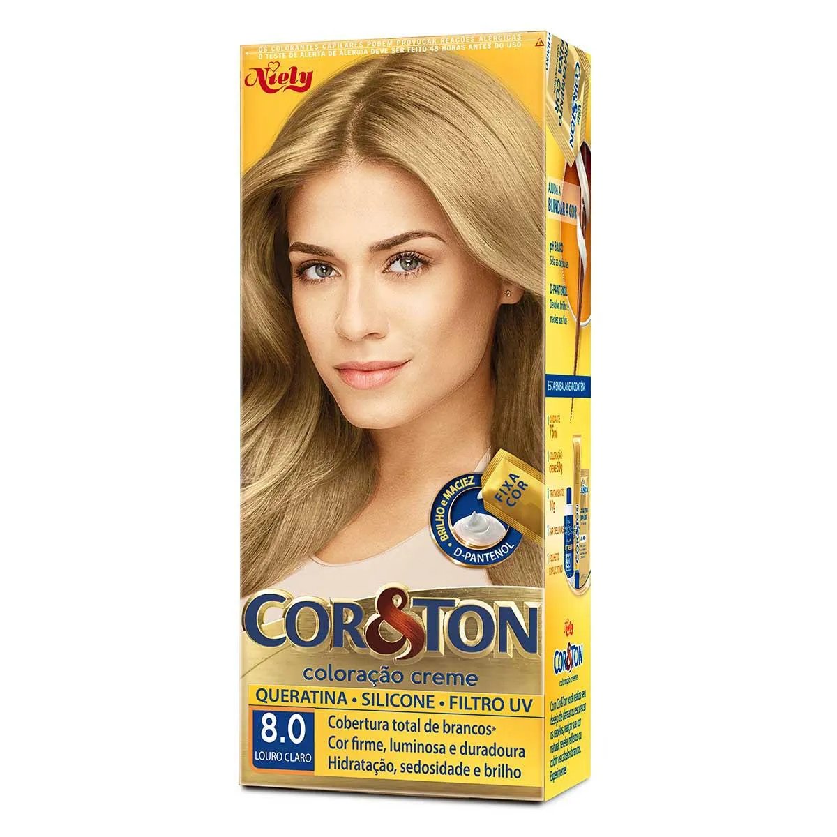 TINT COR&TON 8.0 LOURO CLARO