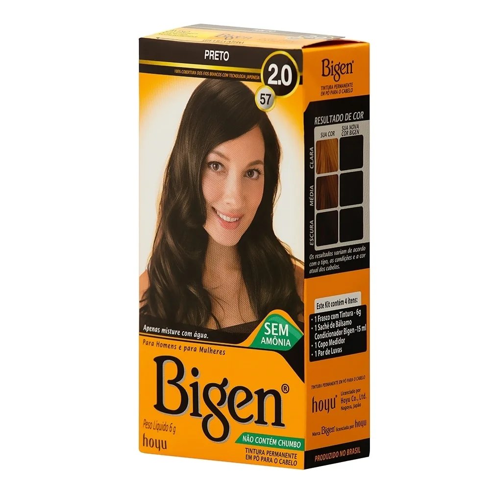 TINT PO BIGEN 57 PRETO