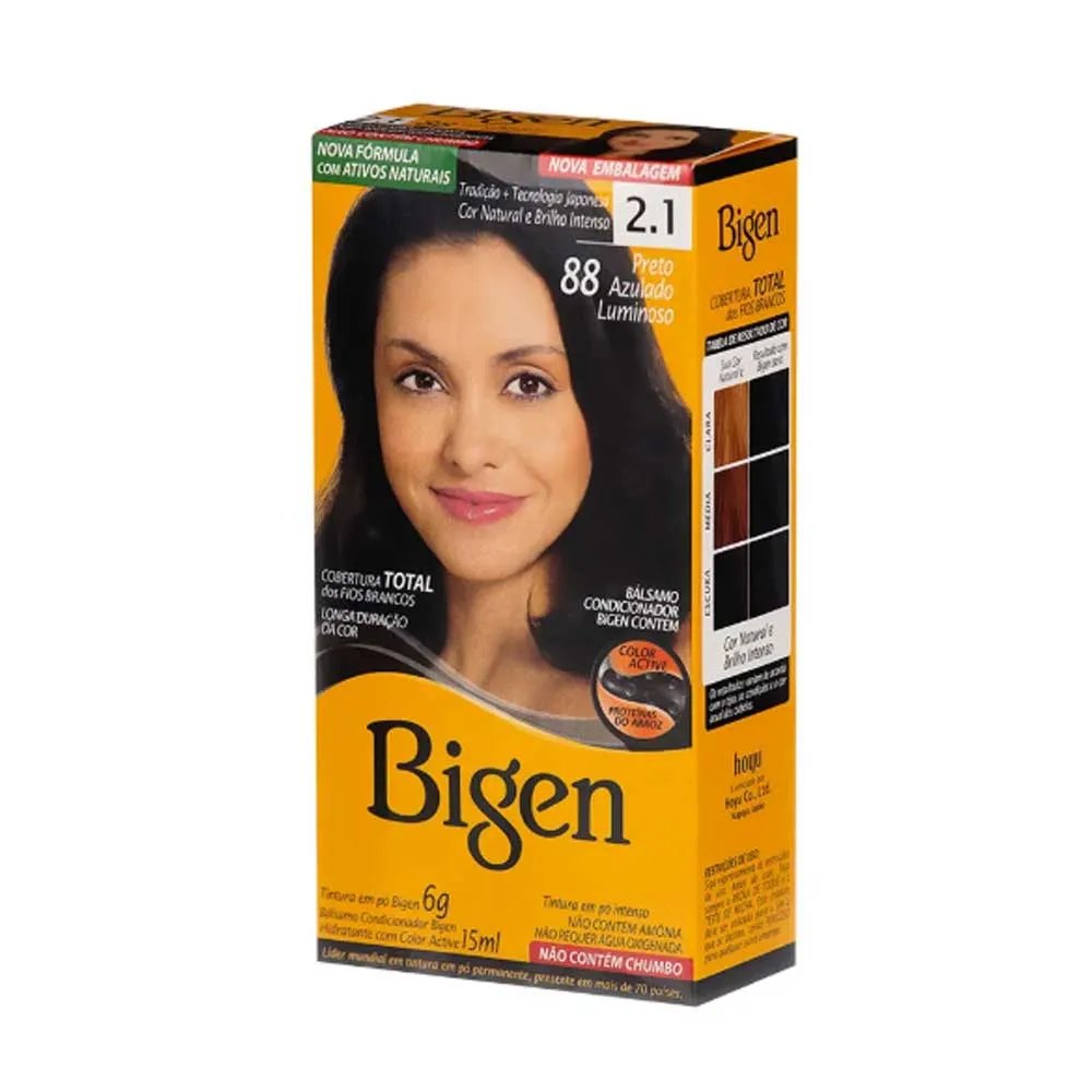 TINT PO BIGEN 88 PRETO AZULADO LUM