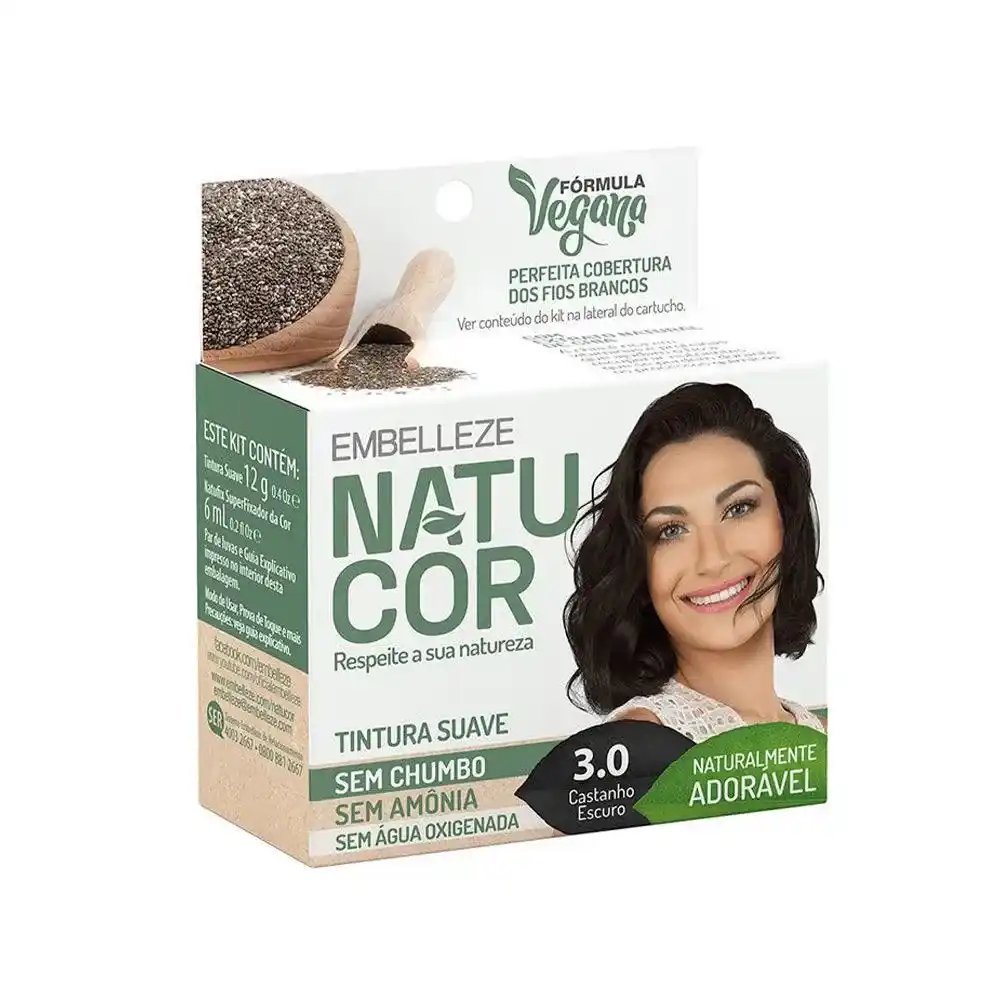 TINTURA NATUCOR PO 3.0 CACAU