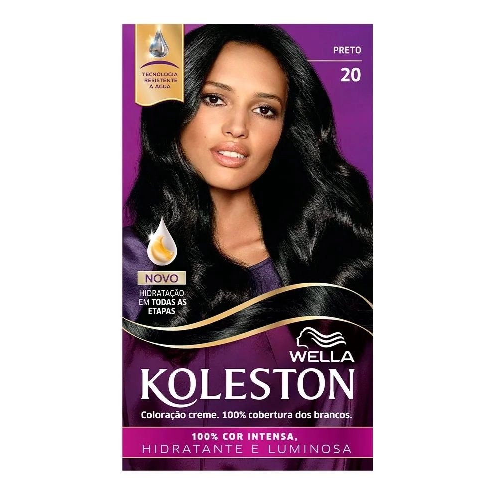 TINTURA KOLESTON COLOR 20 PRETO
