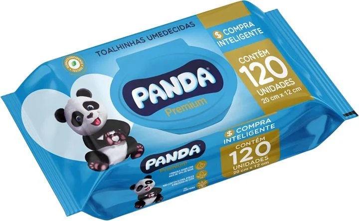 TOALHAS PANDA PREMIUM 120UN