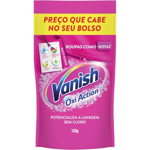 TIRA MANCHAS VANISH PO PINK 120G