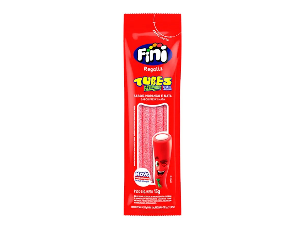 TUBES MORANGO CITRICO FINI 12G	