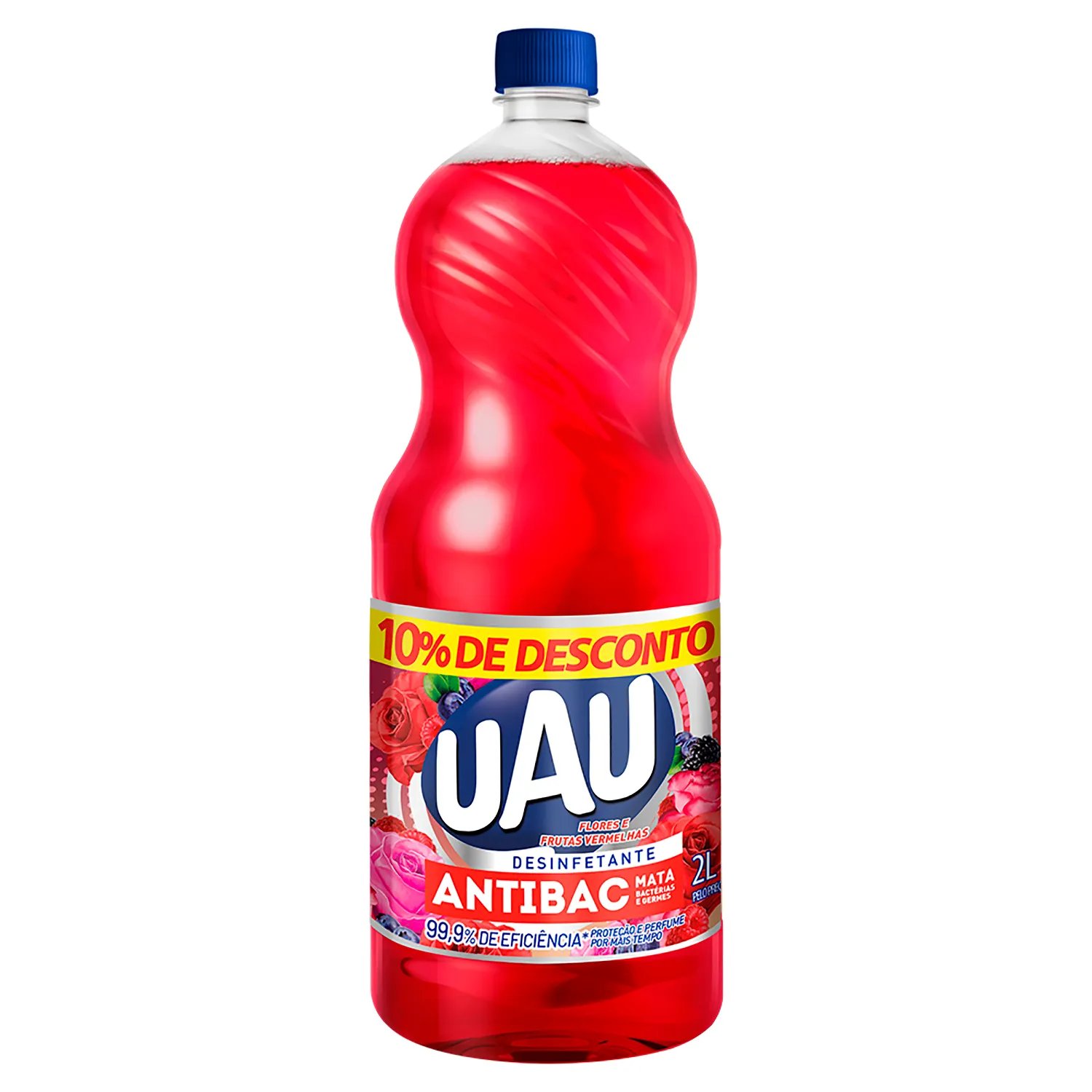 DESINF UAU FRUTAS VERMELHAS 2L