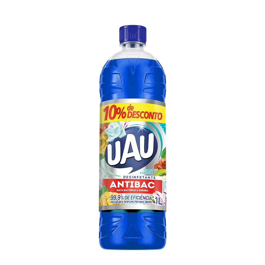 DESINF UAU FLORES E FRESCOR 1L