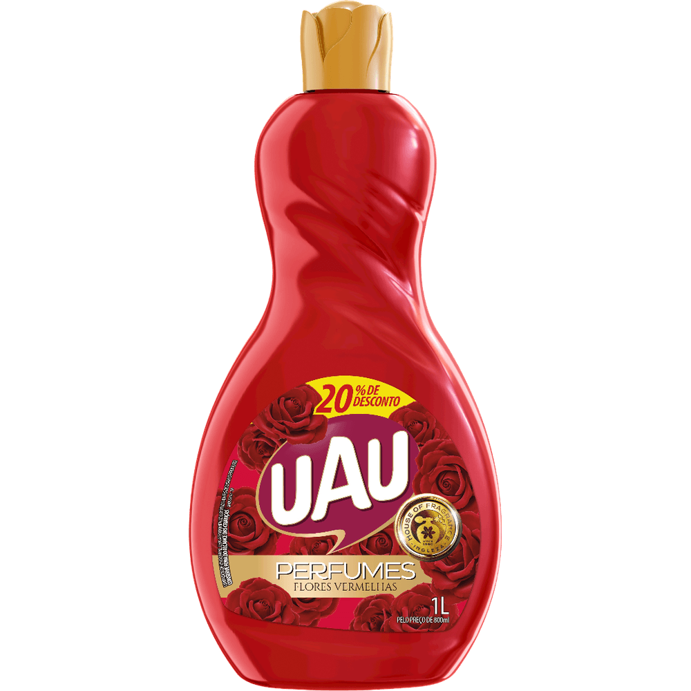 UAU Perfumes Flores Vermelhas 1L