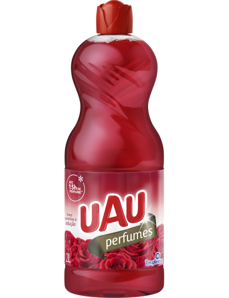 UAU PERFUMES FLORES VERMELHAS SEDUCAO 2L