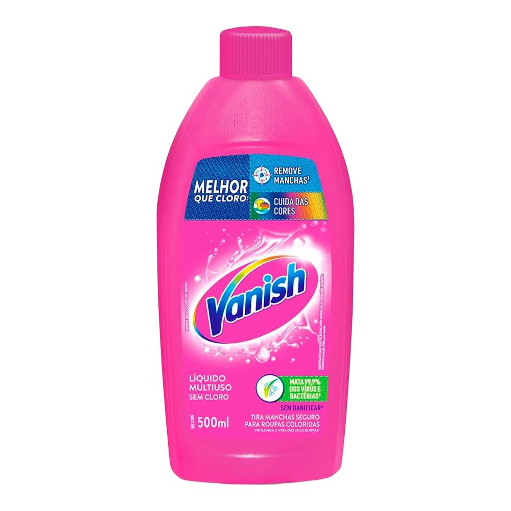 VANISH LIQ PINK 500ML