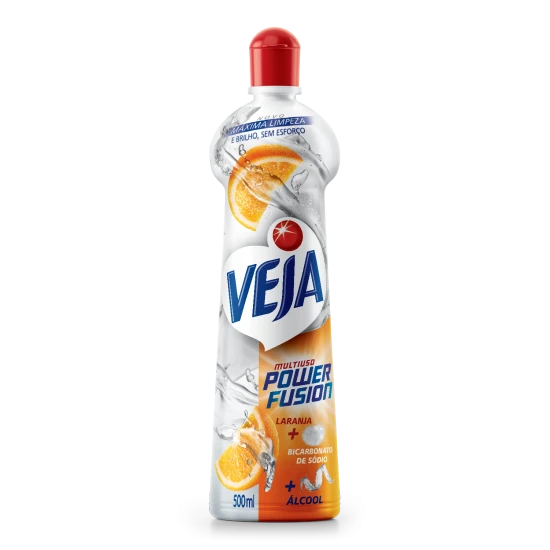 VEJA MULTIUSO FUSION LARANJA 500ML
