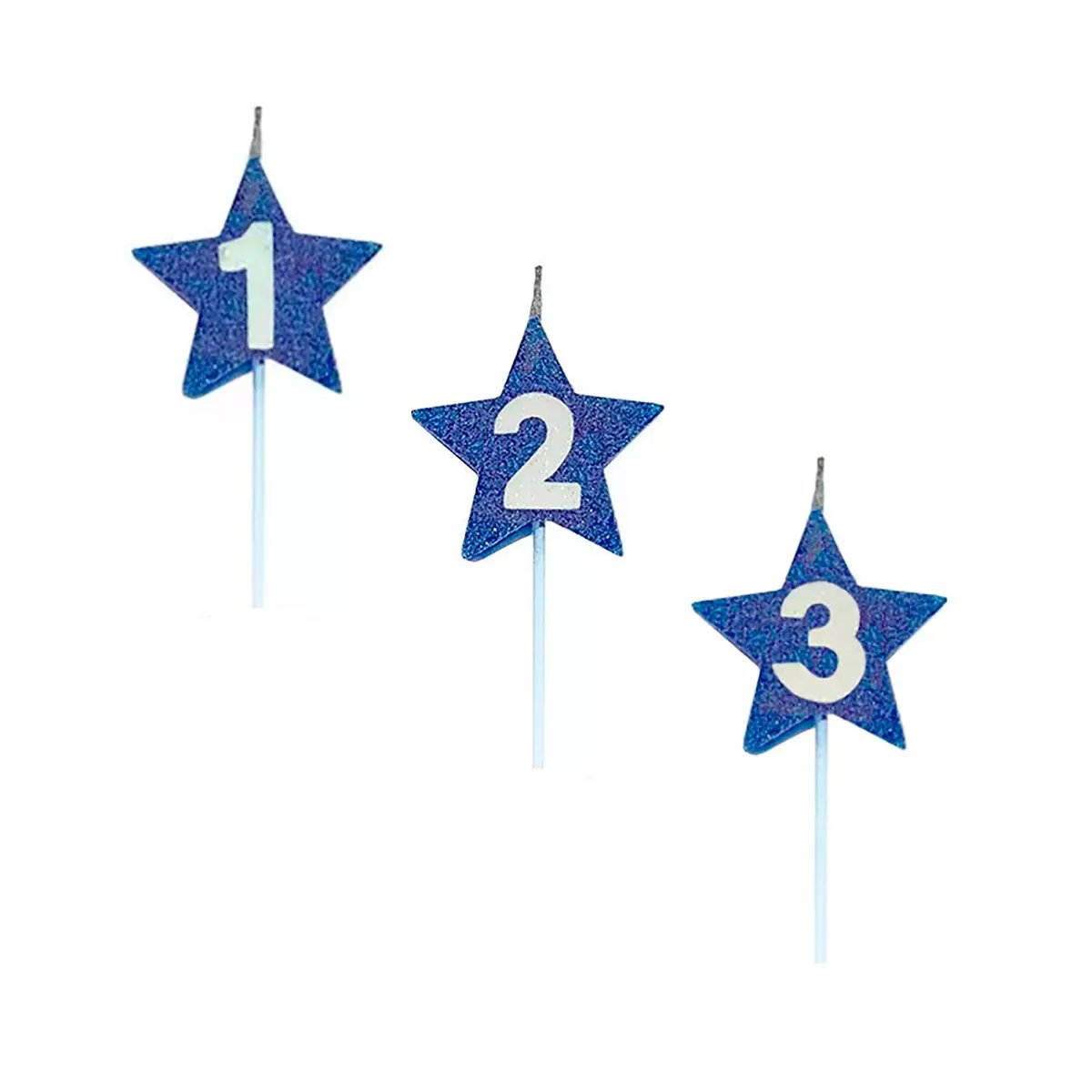 Vela Kit Estrela Azul