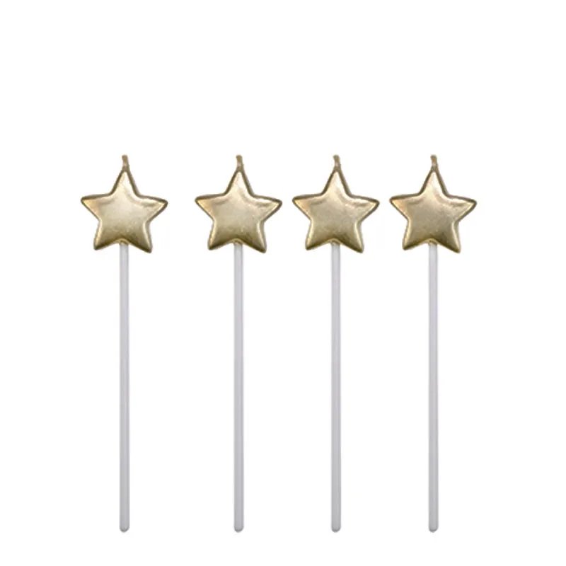 Vela Kit Estrela Dourada