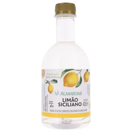 VINAGRE ALMAROMI LIMAO SICILIANO 400ML