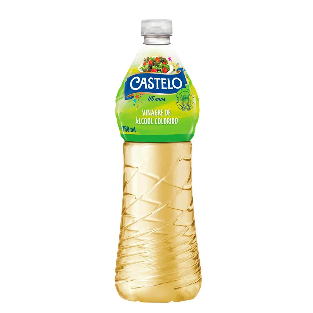 VINAGRE CASTELO COLORIDO 750ML