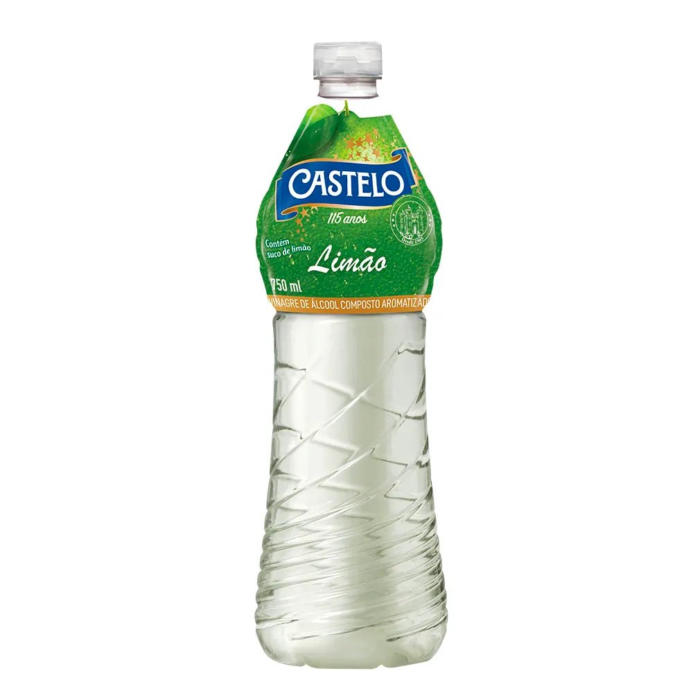 VINAGRE CASTELO LIMAO 750ML