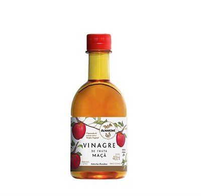 VINAGRE ORGANICO DE MACA ALMAROMI 400ML