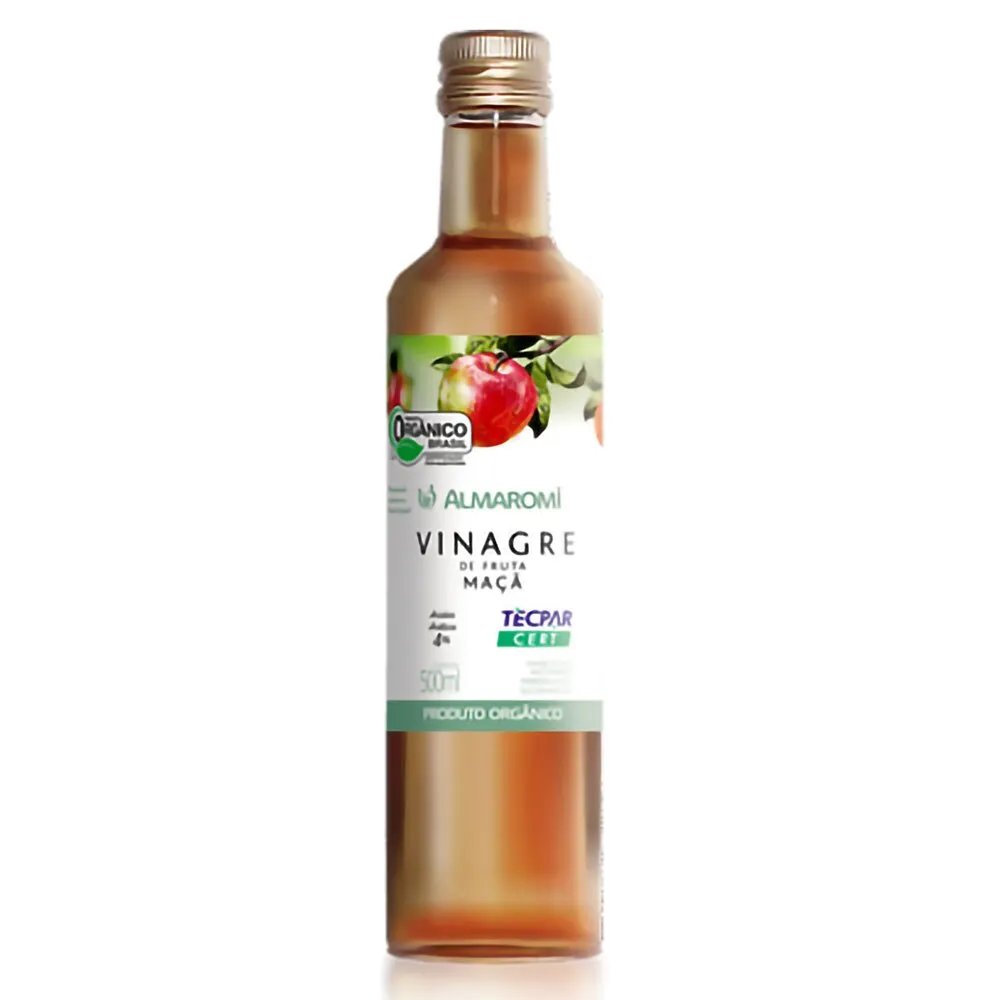 VINAGRE ORGANICO DE MACA ALMAROMI 500ML