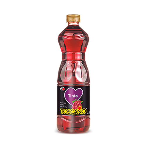 VINAGRE TOSCANO VINHO TINTO 750ML