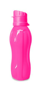 GARRAFINHA PET 350 ML NEON FACEATA REDONDA