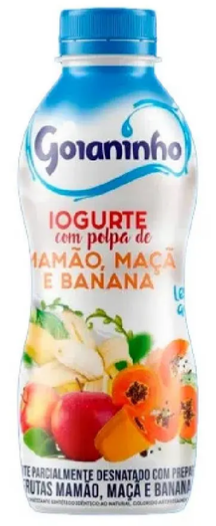 IOGURTE GOIANINHO MAMAO/MACA/BANANA 140G