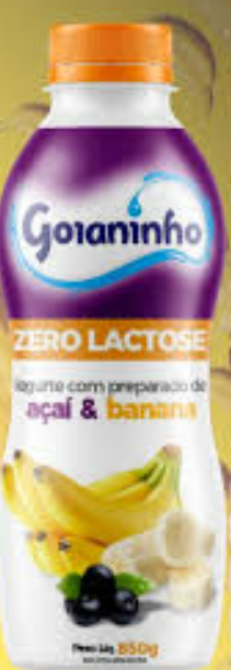 IOGURTE GOIANINHO ZERO LACTOSE ACAI/BANANA 850G