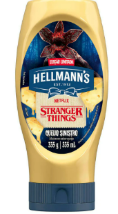 MAIONESE HELLMANNS QUEIJO SINISTRO 335G