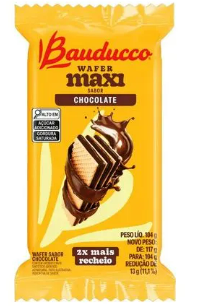 WAFER BAUDUCCO MAXI CHOCOLATE 104G