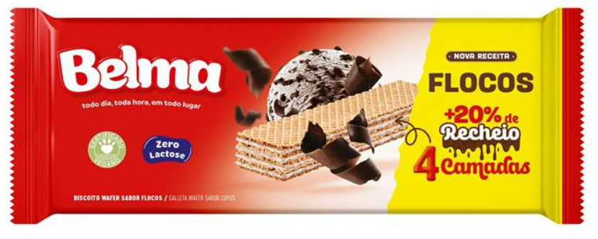 WAFER BELMA FLOCOS 90G