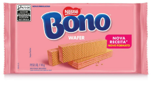 WAFER BONO MORANGO 110G