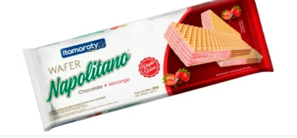 WAFER ITAMARATY NAPOLITANO 80G