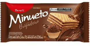 WAFER MINUETO BRIGADEIRO 73G